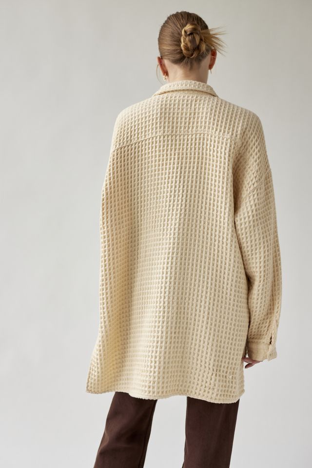 BDG Stanley Waffle Button-Down Shirt #1