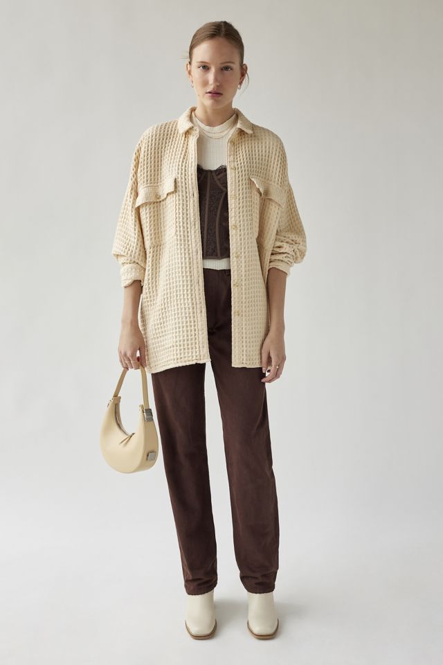 BDG Stanley Waffle Button-Down Shirt #2
