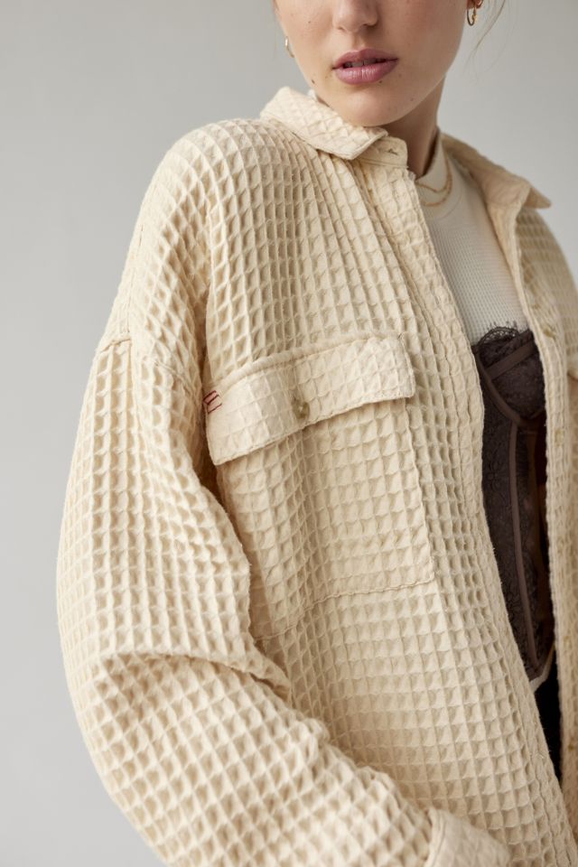 BDG Stanley Waffle Button-Down Shirt #3