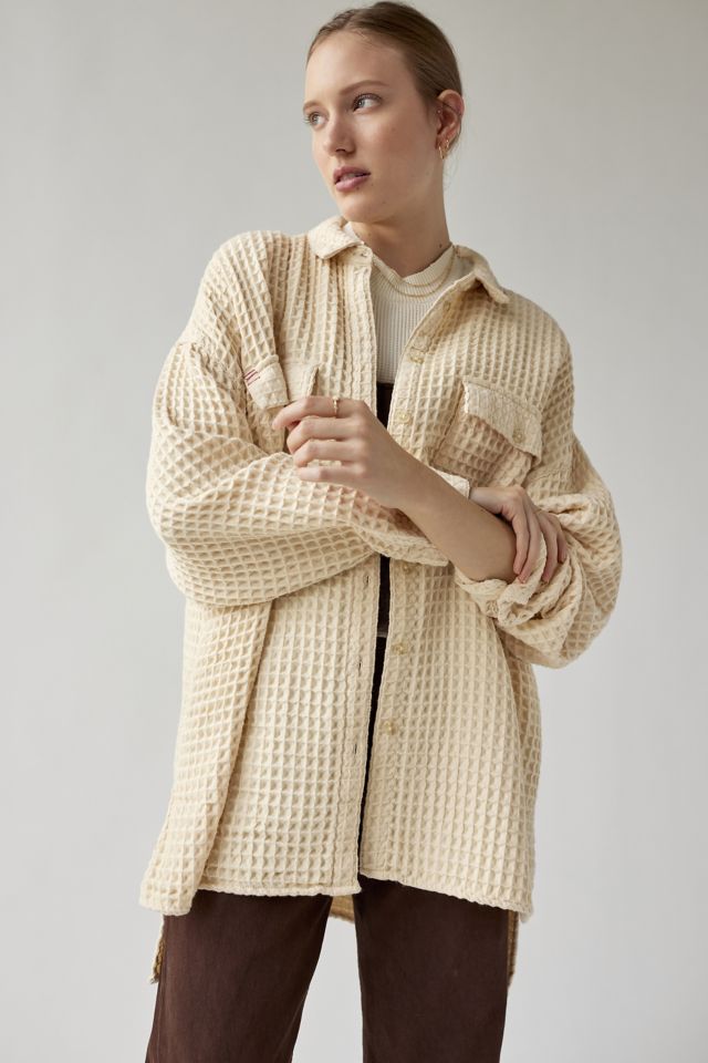 BDG Stanley Waffle Button-Down Shirt #4