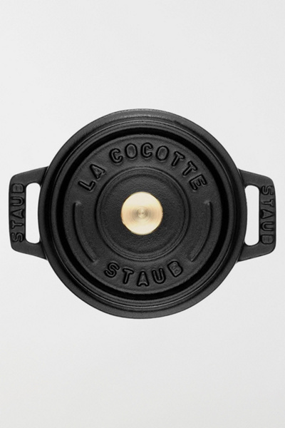 Staub Cast Iron 0.25-qt Mini Round Cocotte