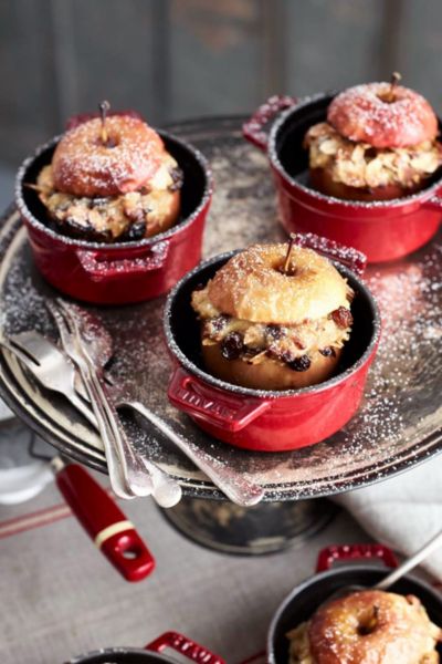 Staub Cast Iron 0.25-qt Mini Round Cocotte In Cherry