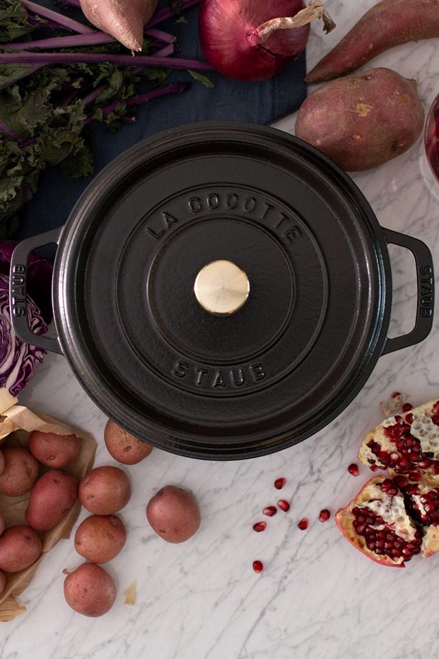 Staub Cast Iron 4-qt Round Cocotte #1