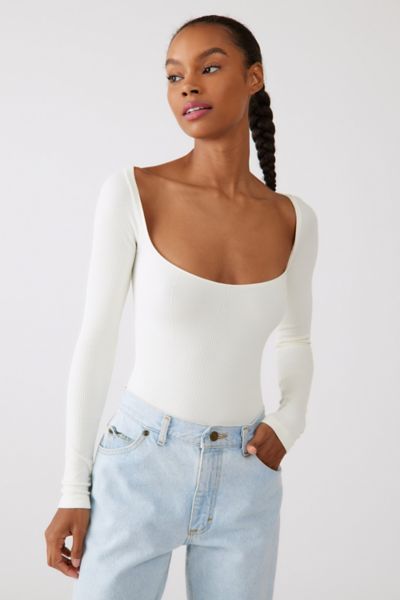 Out From Under Marianne Seamless Long Sleeve Bodysuit | Urban Outfitters