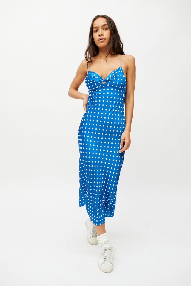 Polka dot sale dress urban outfitters