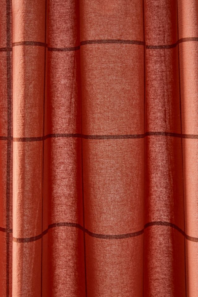 Rideau de douche à carreaux dégradés #2