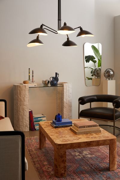 Urban Outfitters Lucas Chandelier Pendant Light In Black