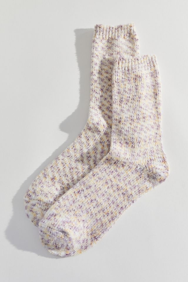 Space-Dye Cozy Crew Sock | Urban Outfitters