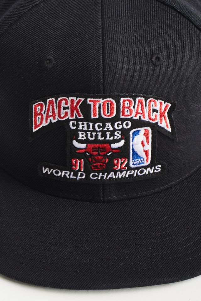 91-92 Back To Back Champs Snapback HWC Chicago Bulls