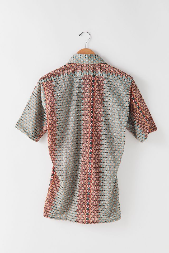 Vintage Circle Print Shirt #1