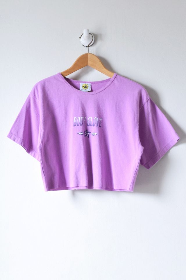 Vintage 90s Body Glove Cropped T-Shirt | Urban Outfitters