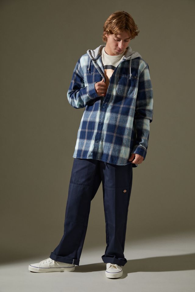 Vans Lopes Hooded Plaid Shirt #1
