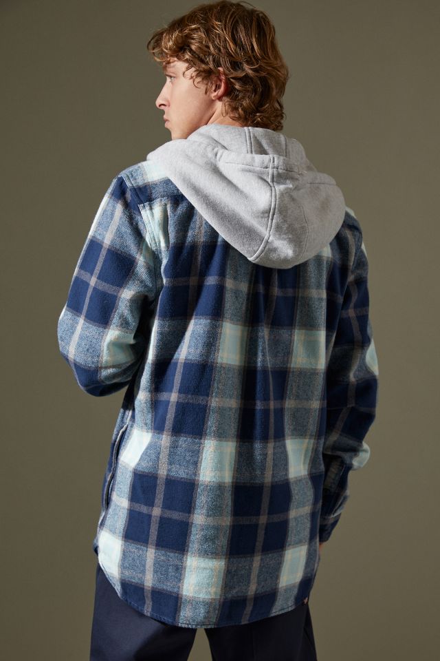 Vans Lopes Hooded Plaid Shirt #2
