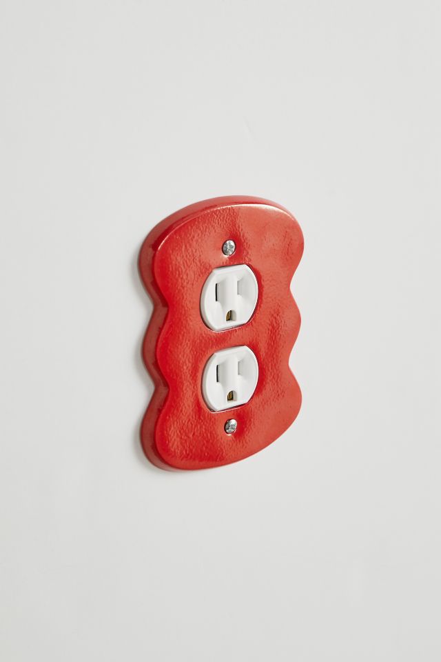 Maura Squiggle Shape Light Switch Cover #5