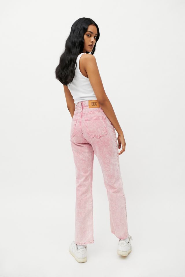 BDG Issa High-Waisted Cowboy Jean - Pink #2