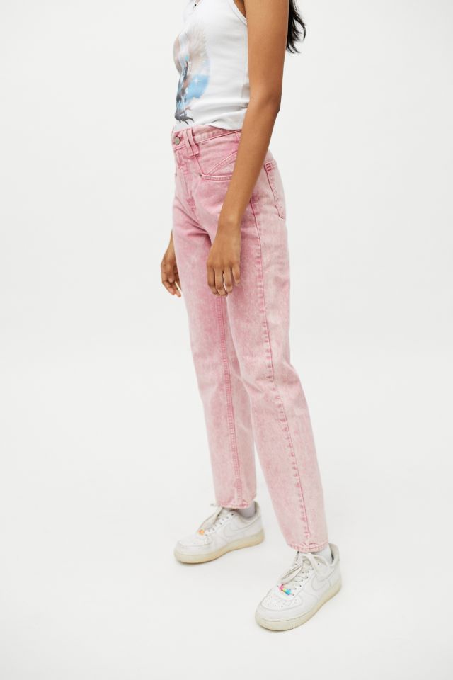 BDG Issa High-Waisted Cowboy Jean - Pink #3