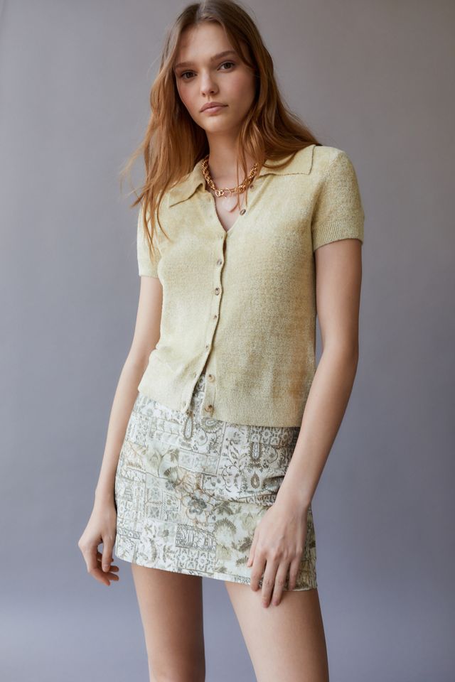 UO Tapestry Mini Skirt Urban Outfitters