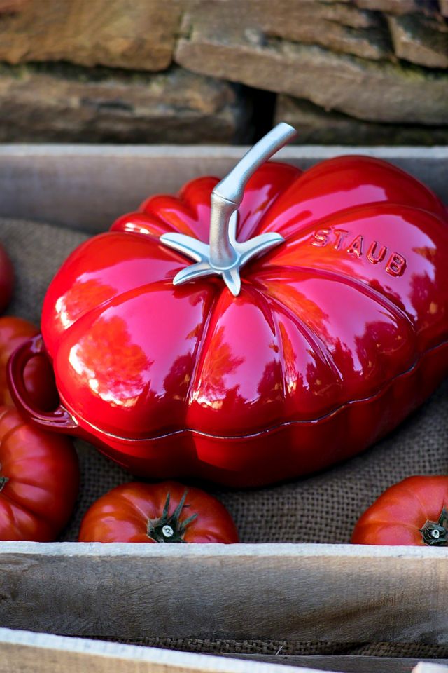Staub Cast Iron 3-qt Tomato Cocotte #1