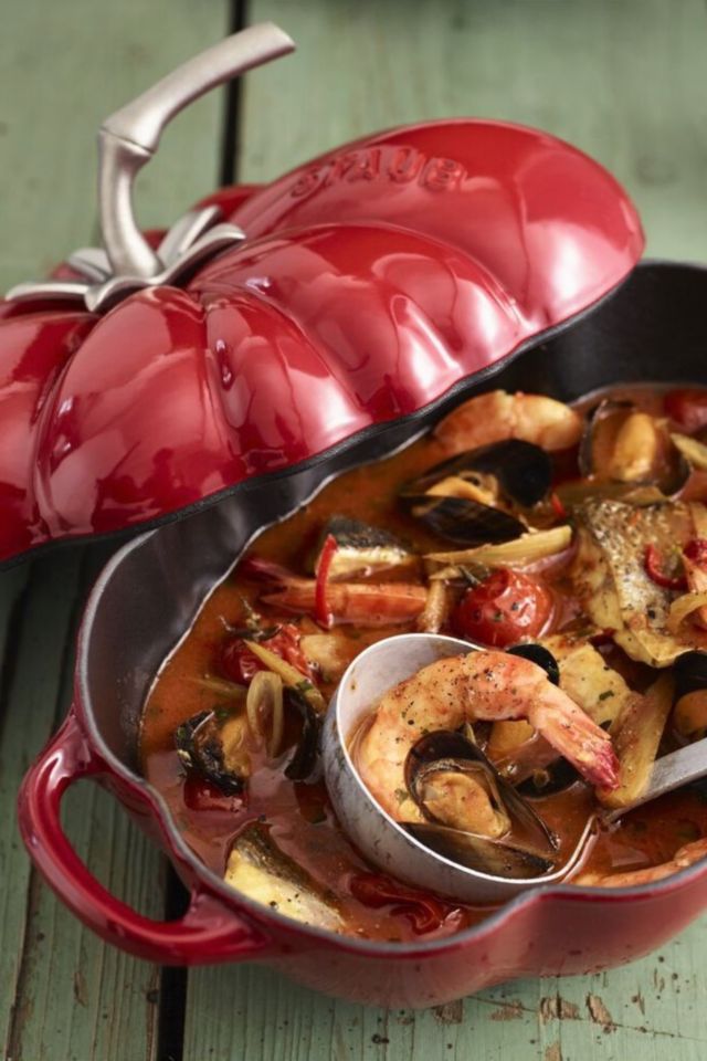 Staub Cast Iron 3-qt Tomato Cocotte #2