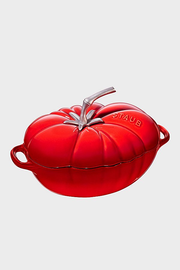 Shop Staub Cast Iron 3-qt Tomato Cocotte In Cherry At Urban Outfitters