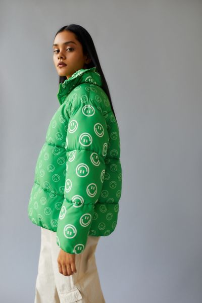 urban outfitters smiley face jacket