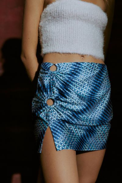 UO Peachey Keyhole Mini Skirt | Urban Outfitters