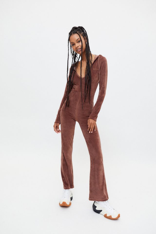 iets frans… Kenny Velour Catsuit Jumpsuit #3