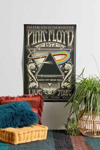 Pink Floyd Radio City Music Hall 1973 Poster | Urban Outfitters Canada