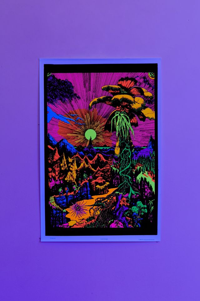 Lost Horizon Blacklight Poster #2