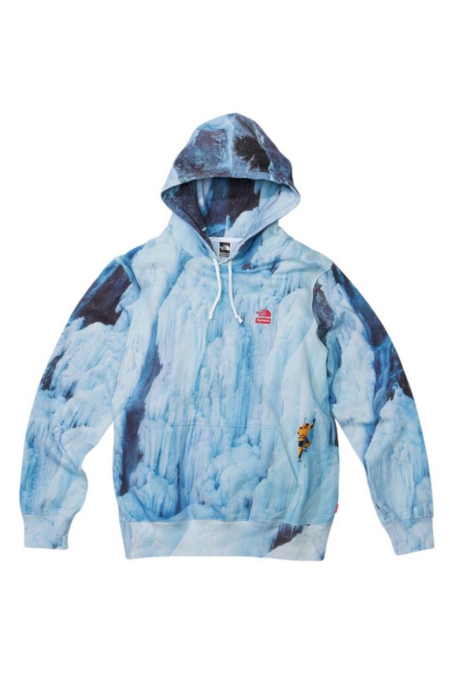 シュプリーム ノースフェイス コラボ 雪山 ICE CLIMB HOODED-