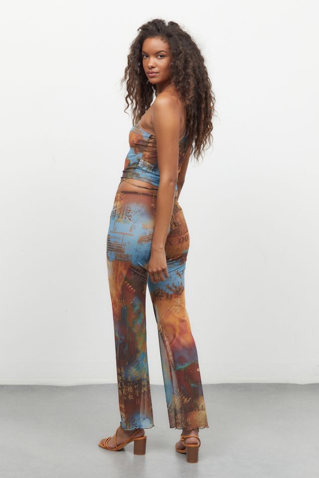Jaded London Heatmap Mesh Pant #3