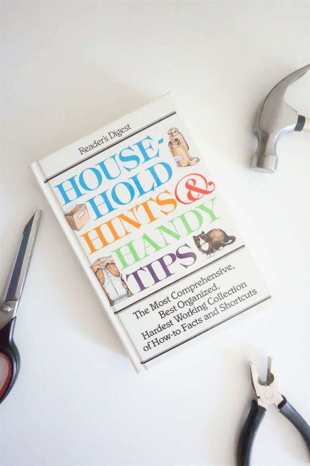Vintage Household Hints & Handy Tips Book | Urban Outfitters
