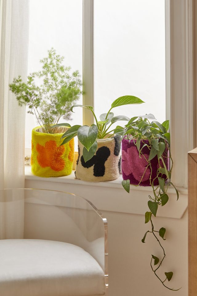 Icon Tufted Planter Cover #4
