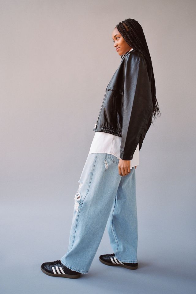 Veste UO Beverly en Similicuir à Manches Dolman #2