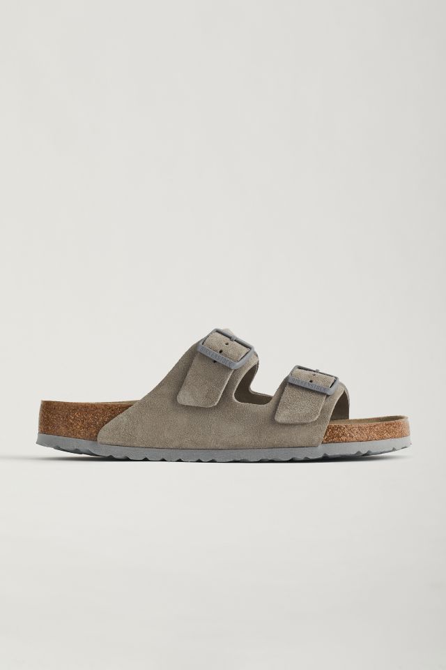 Birkenstock Arizona Suede Taupe Sandals