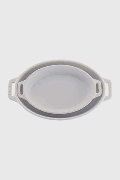 Staub Ceramic 2-pc Oval Baking Dish Set - Thumbnail 5