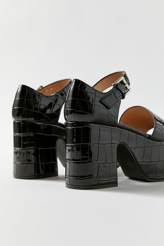UO Sofia Croc Platform Heel #4