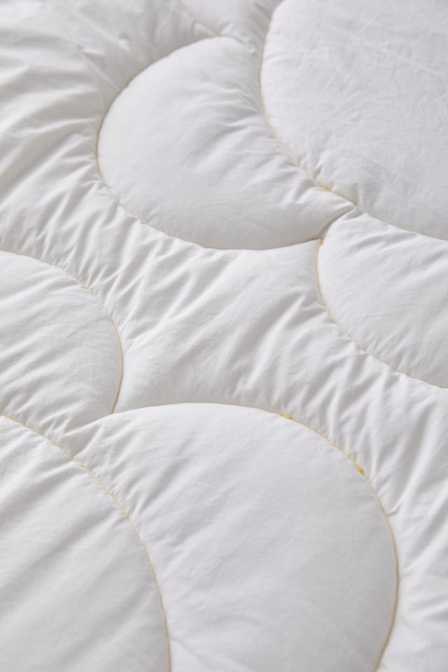 Daisy Puff Organic Cotton Percale Comforter #3