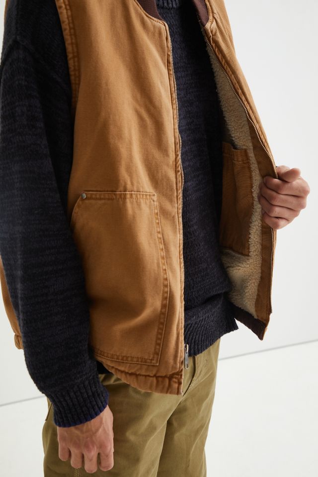 Dickies Sherpa Lined Duck Vest #2