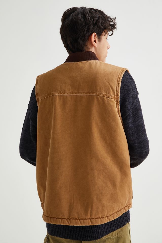 Dickies Sherpa Lined Duck Vest #3