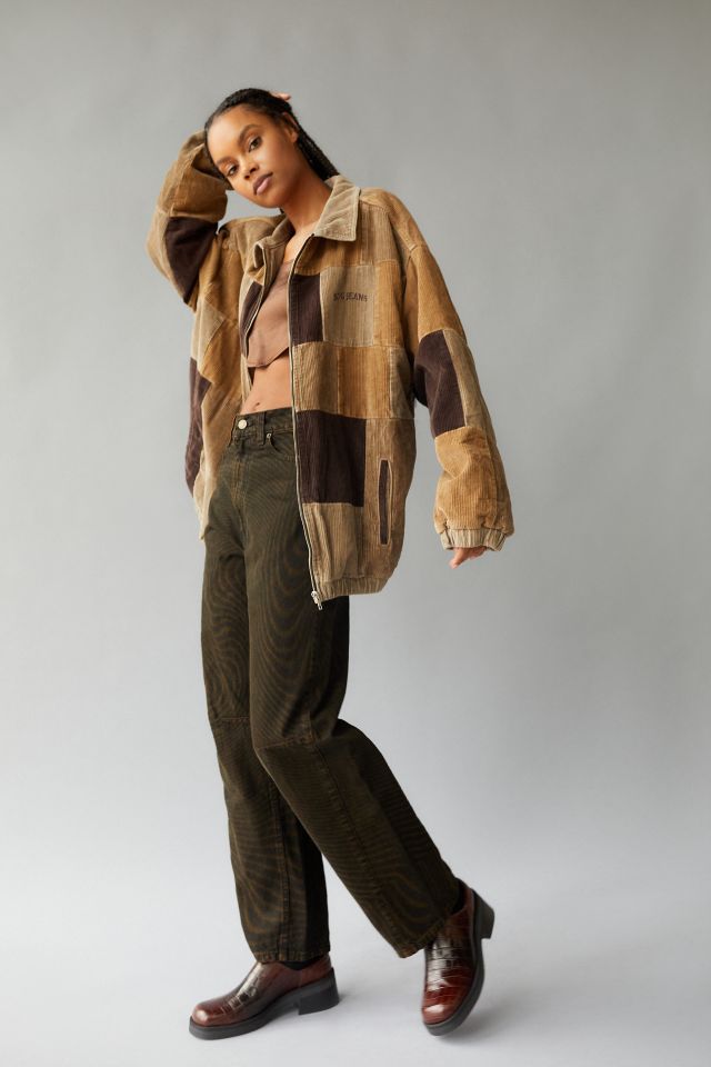 BDG Rih Extreme Baggy Jean - Sonic Wave Print | Urban Outfitters