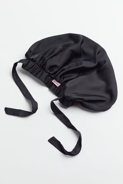 Kitsch Satin Sleep XL Adjustable Bonnet - Black