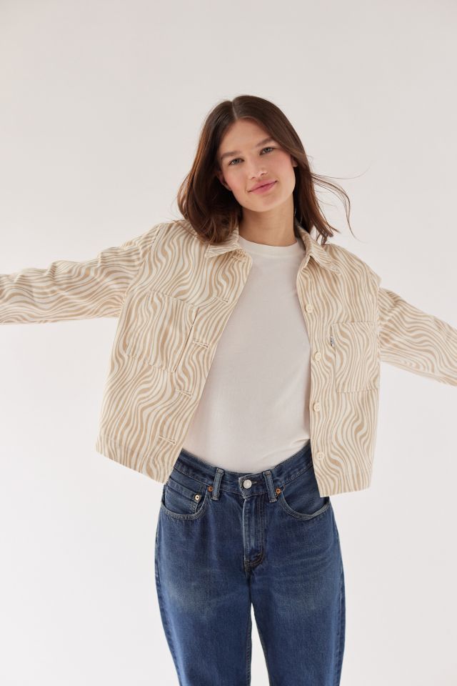 Levi’s® Shrunken Denim Chore Jacket #4