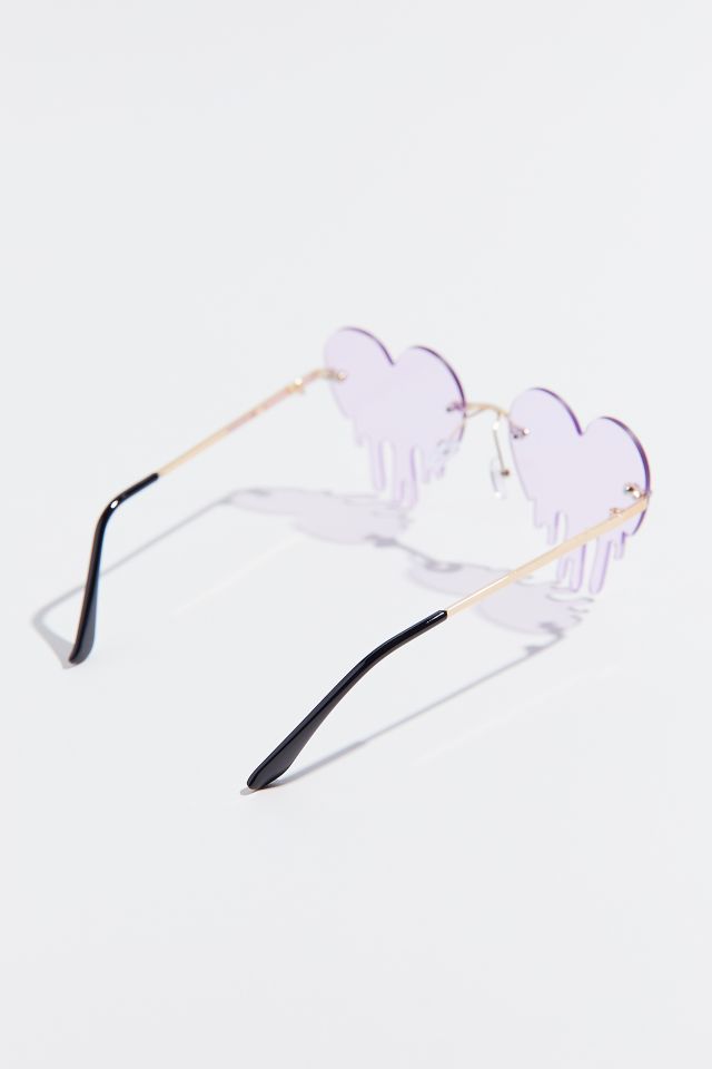 Lunettes de soleil cœur fondant #2