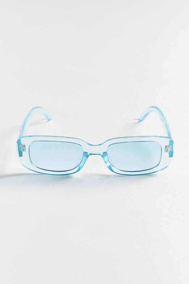 Kim Plastic Rectangle Sunglasses | Urban Outfitters