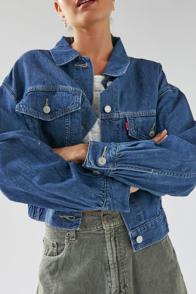 Levi’s Scrunchie Denim Trucker Jacket #1