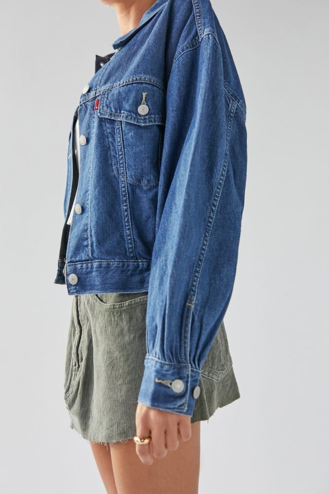 Levi’s Scrunchie Denim Trucker Jacket #3