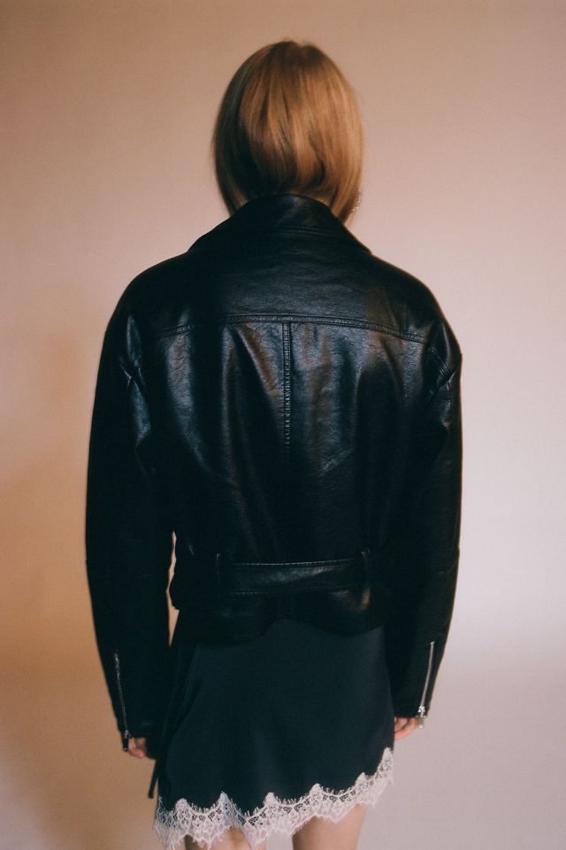 Veste Moto Pattie en Similicuir BDG #2