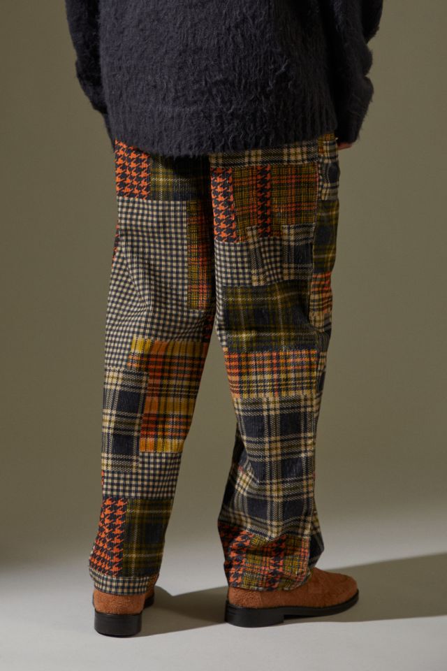 UO Printed Patchwork Corduroy Beach Pant #3