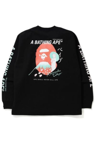 BAPE Japan Culture Souvenir Relaxed L/S Tee | Urban Outfitters